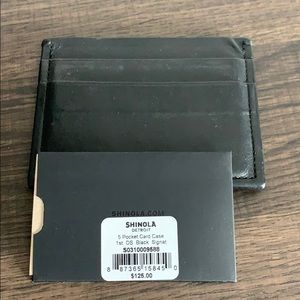 Men’s Shinola card case
